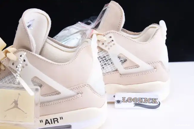 Cheap LUCY Air Off-White Sail 4 Jordan x CV9388-100 0525